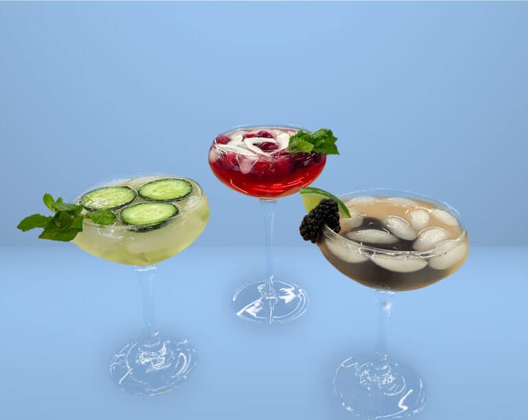 With the help of a Bevi machine, you can make these delicious alcoholic and non-alcoholic cocktails.