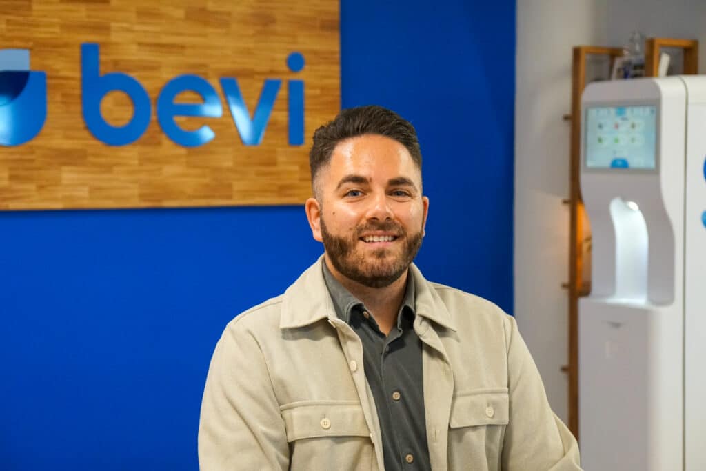 This image has an empty alt attribute; its file name is Julien-Levesque_Bevi-VP-of-Product_2-1024x683.jpg