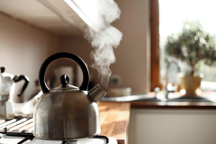 stay hydrated with a makeshift humidifier