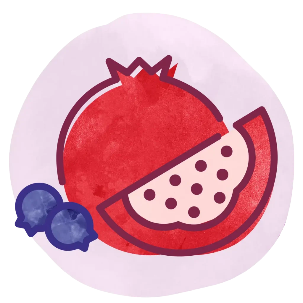 pomegranate blueberry