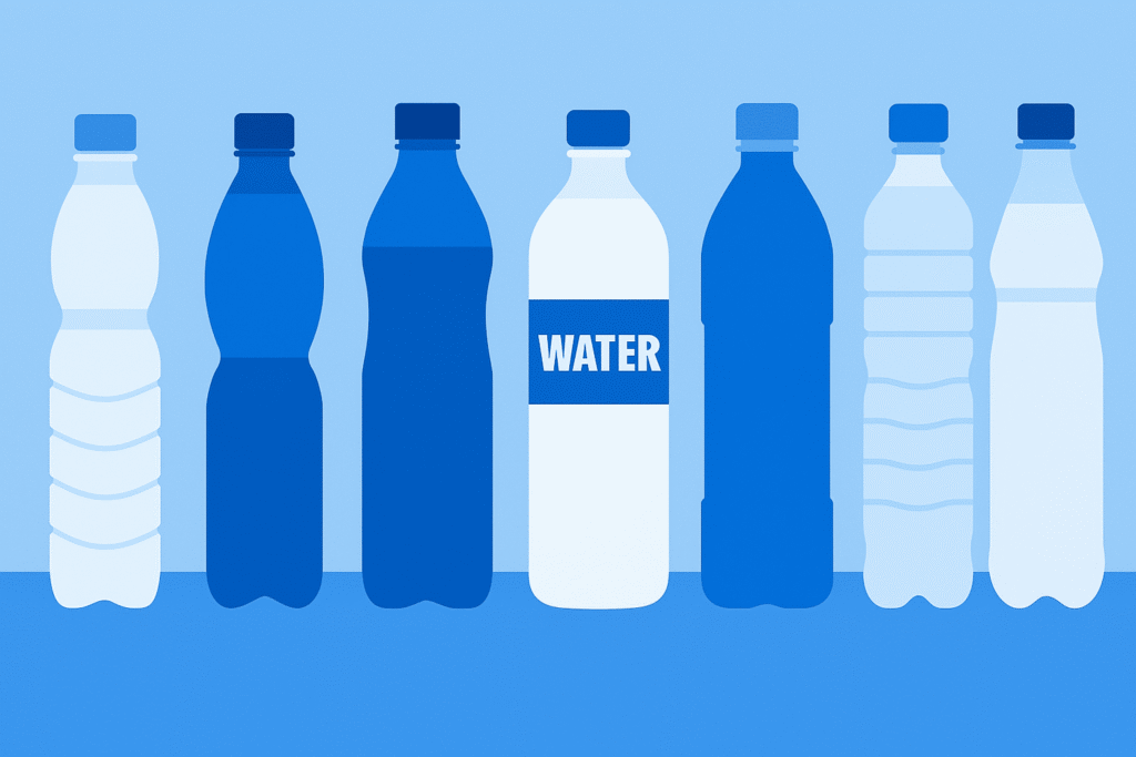 how is the flavored water packaged