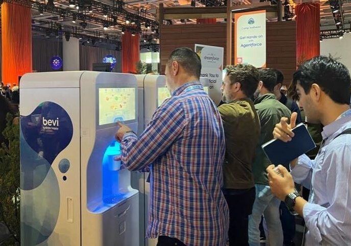 Dreamforce Event with Bevi water cooler rental