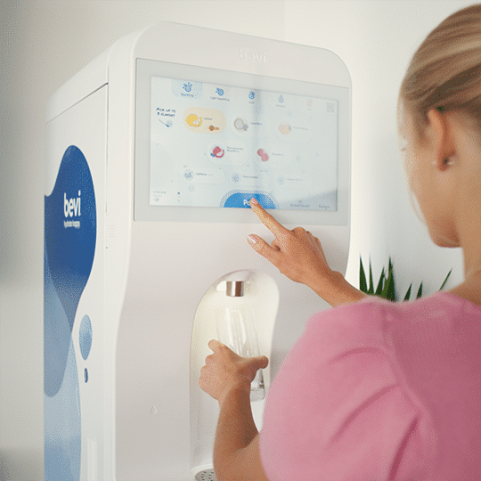 Dispensing from the Bevi Standup 2.0