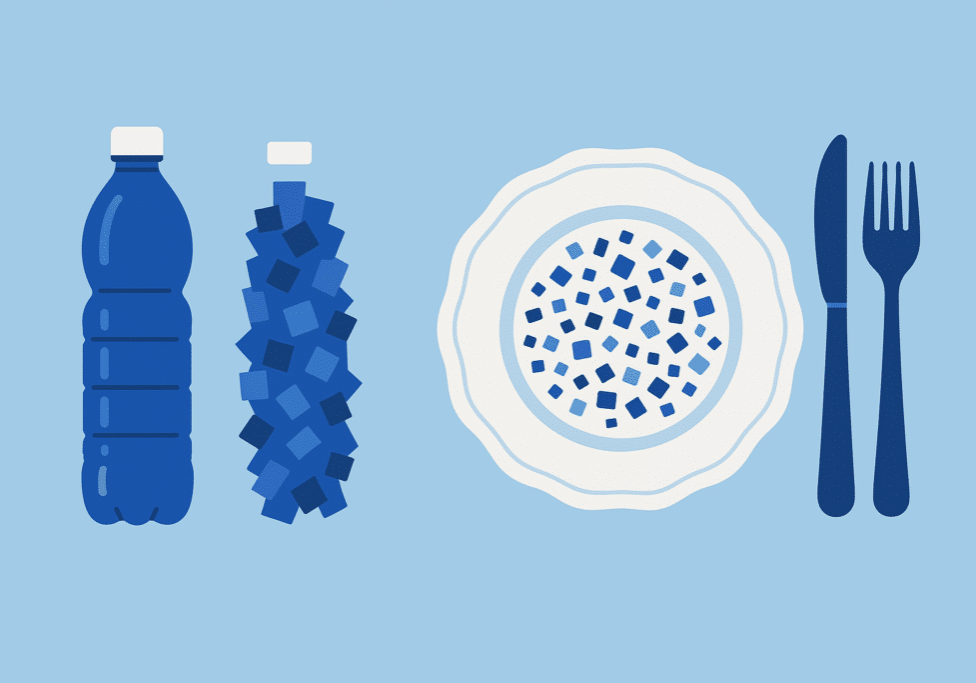 microplastics from plastic water bottles